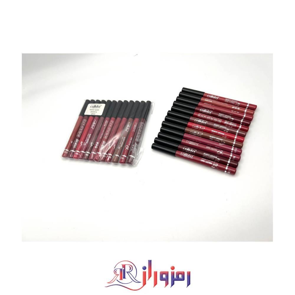 رژلب مدادی کالیستا calista پک 12 عددی